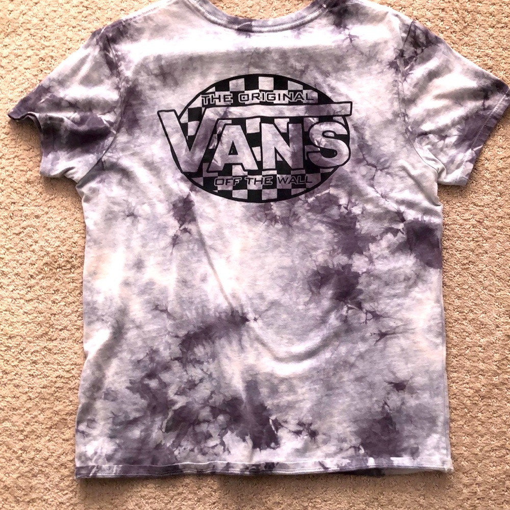 Vans tie dye tee